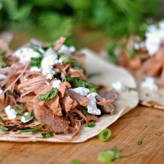 Pineapple Pulled Pork Tacos