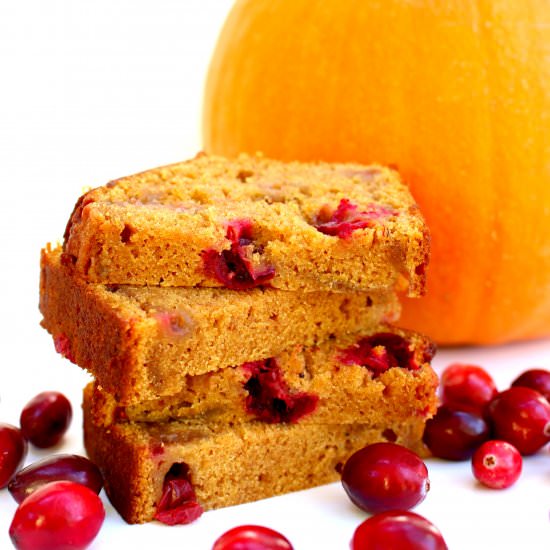 Pumpkin Cranberry Bread