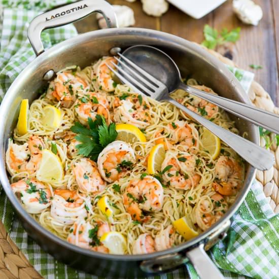 Garlic Butter Lemon Shrimp