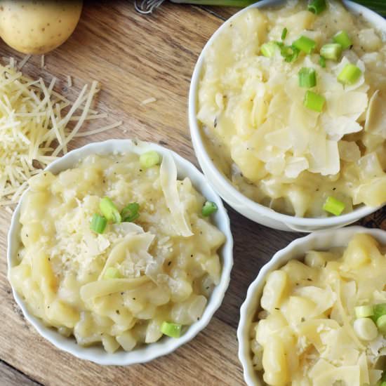 Parmesan Potato Risotto