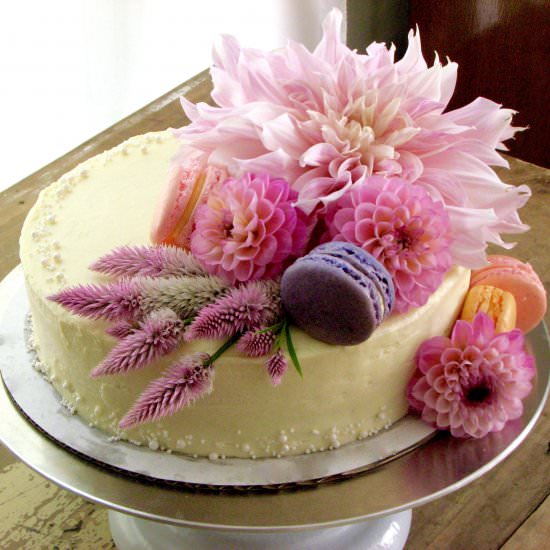 Pretty in Pink Chocolate Cake
