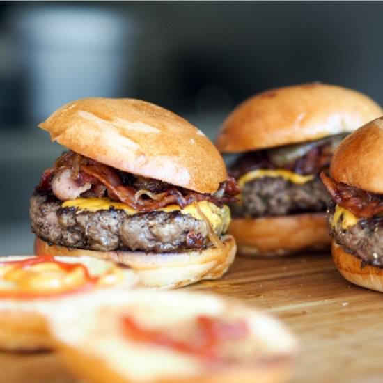 Triple Flavor Burgers