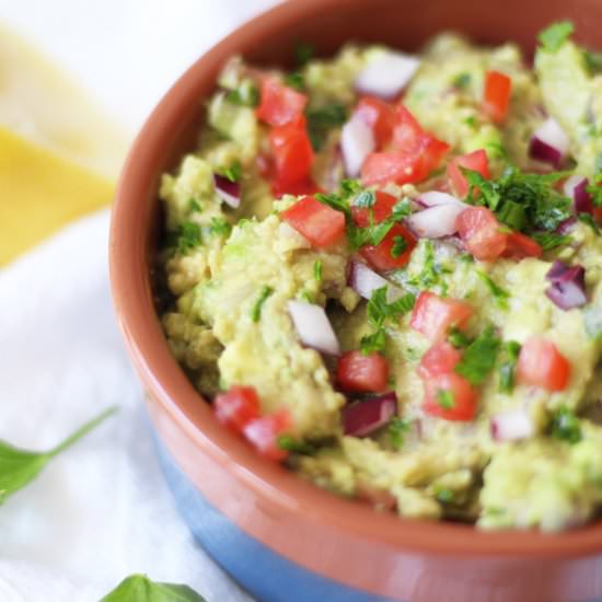 Mediterranean Chickpea Guacamole