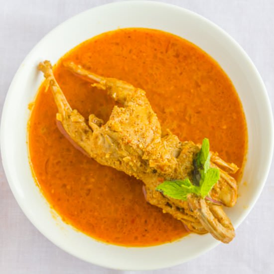 Kolhapuri Quail Masala