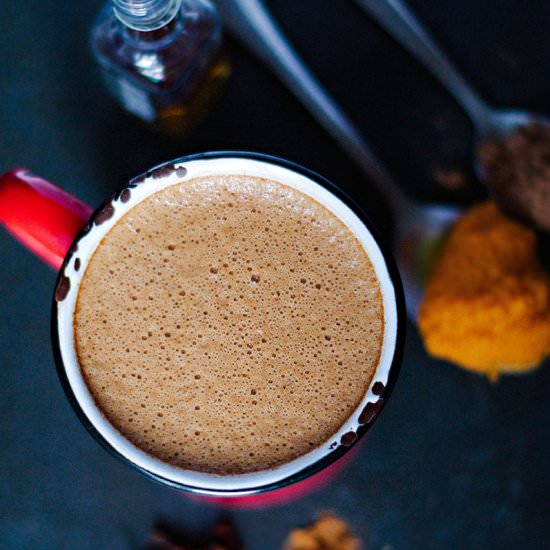 Pumpkin Spiced Hot Chocolate