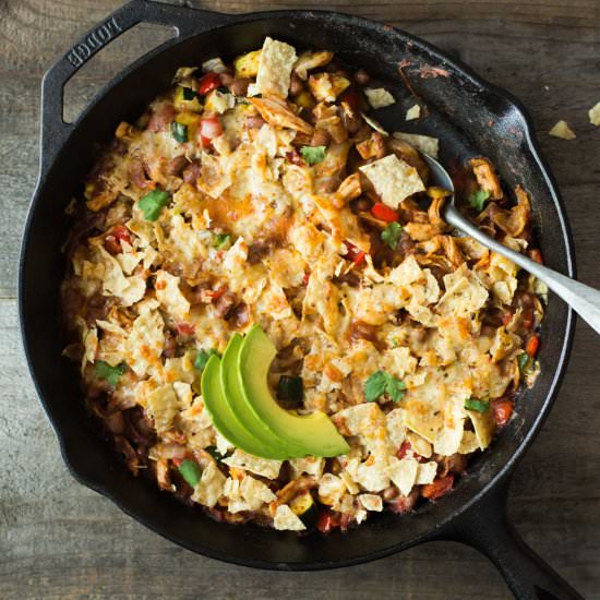 Chicken Chili Casserole