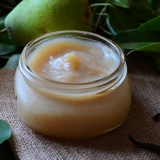 CrockPot Vanilla Pear Butter