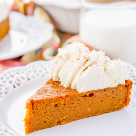 Impossible Pumpkin Pie