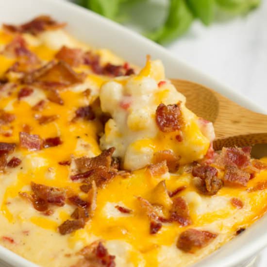 Hominy Au Gratin Casserole