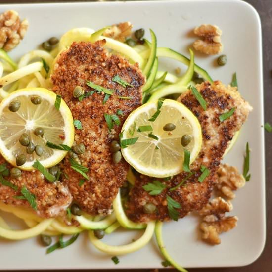 Walnut Chicken Piccata
