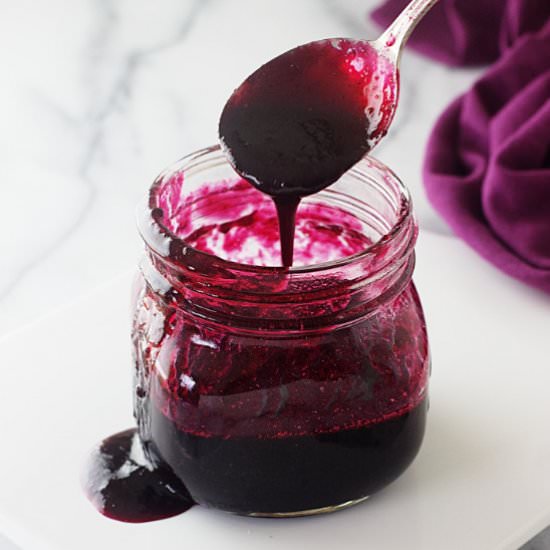 Blueberry Lemon Syrup