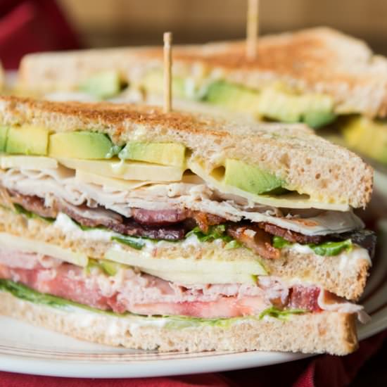 best triple decker club sandwich
