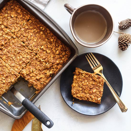 Baked Pumpkin Oatmeal
