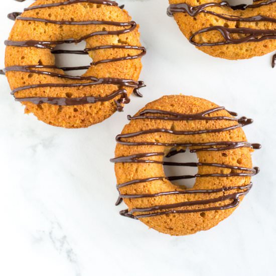 Gluten Free Baked Pumpkin Donuts
