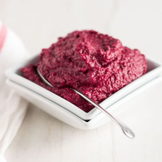 Vegan Roasted Beet Dip