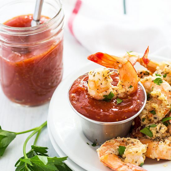 homemade cocktail sauce