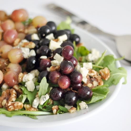 Roasted Grape Salad
