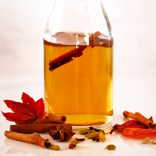 Autumn-Spiced Simple Syrup