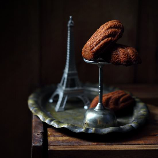Nutella Madeleines