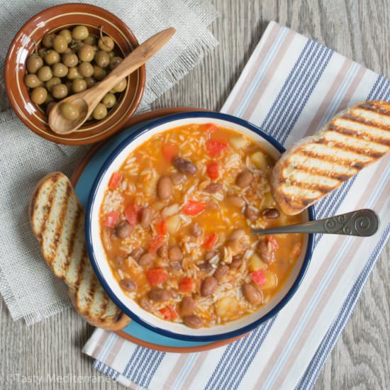 Pinto Beans & Rice Soup
