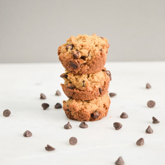 Vegan Mini Choc Chip Cookie Bites