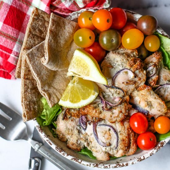 Chicken Souvlaki Bowls