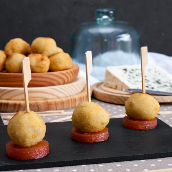 Cabrales Cheese & Quince Croquette