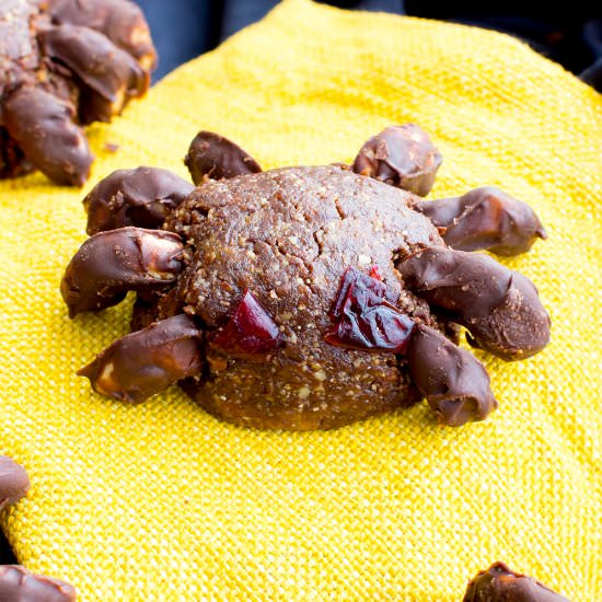 Vegan Halloween Spider Treats