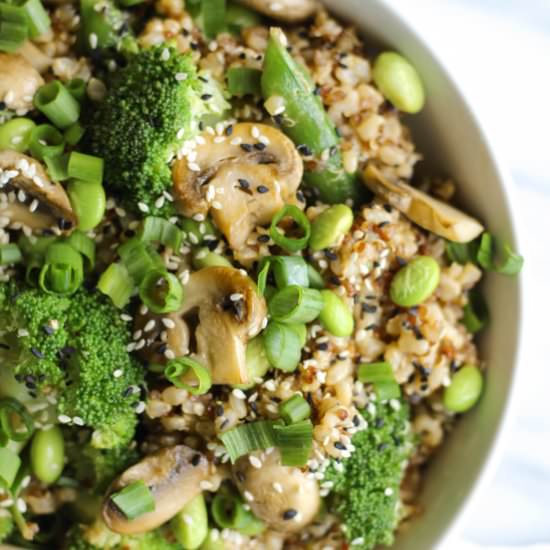 Teriyaki Vegetable Quinoa