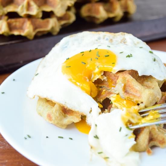 Mashed Potato Waffles
