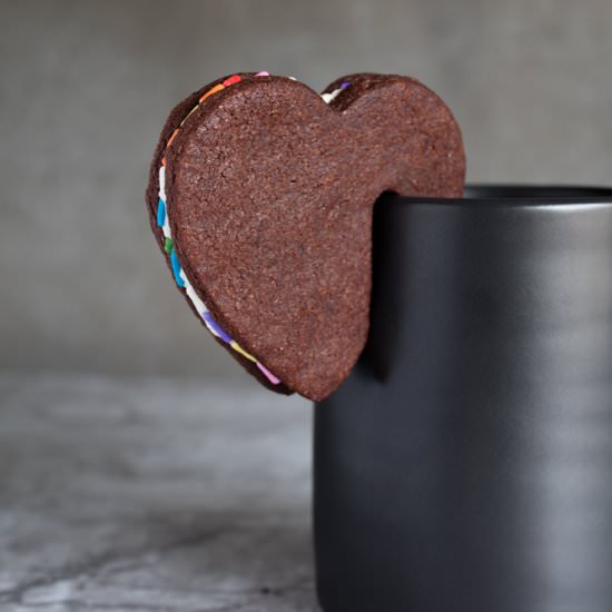 Devil’s Food Perched Tea Cookies