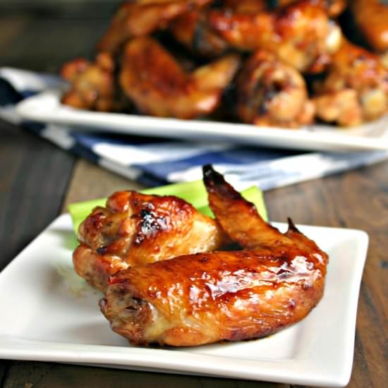 Sticky Chicken Wings