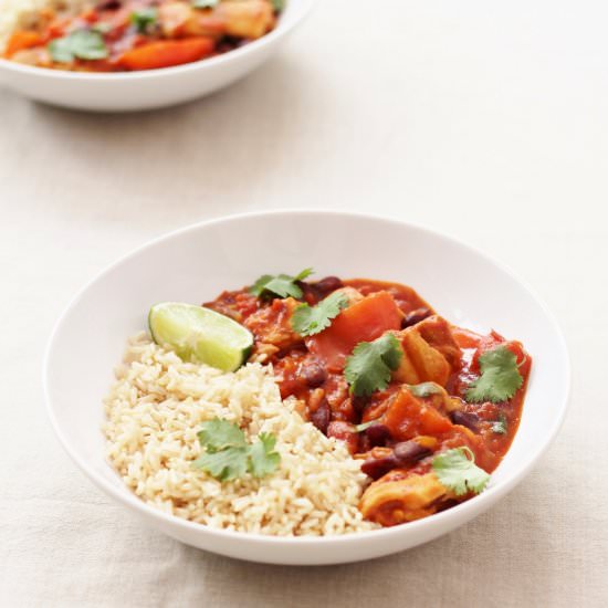 Chicken Chilli Con Carne