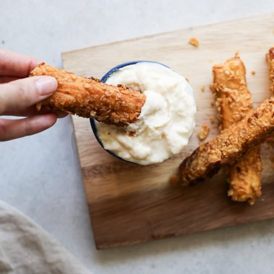 Cinnamon Roll French Toast Sticks