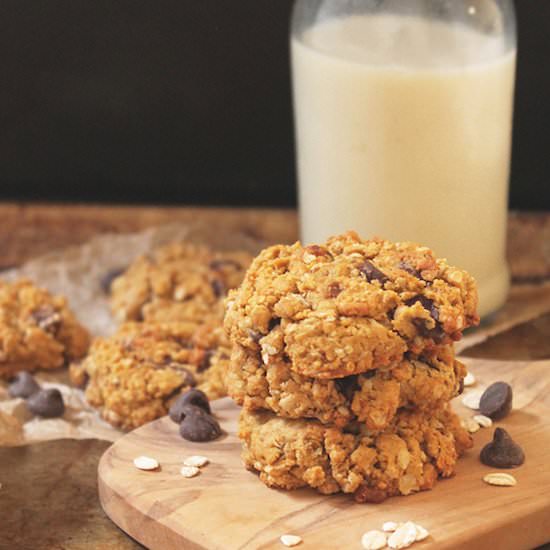 Pumpkin Chocolate Chip Cookies