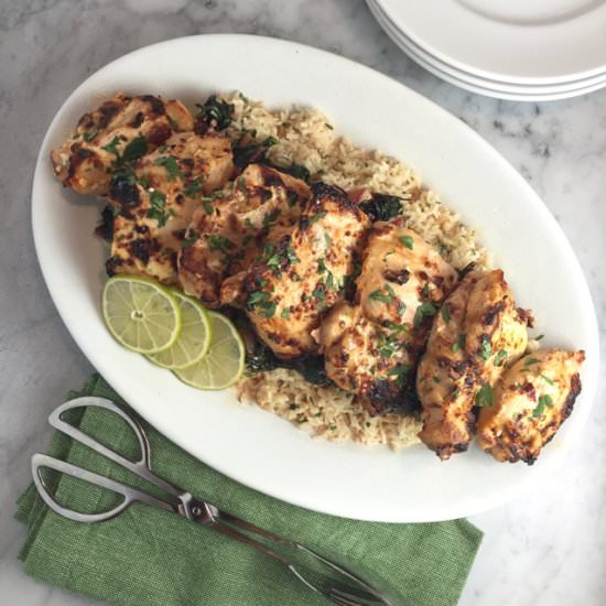 Chipotle Chicken & Greens