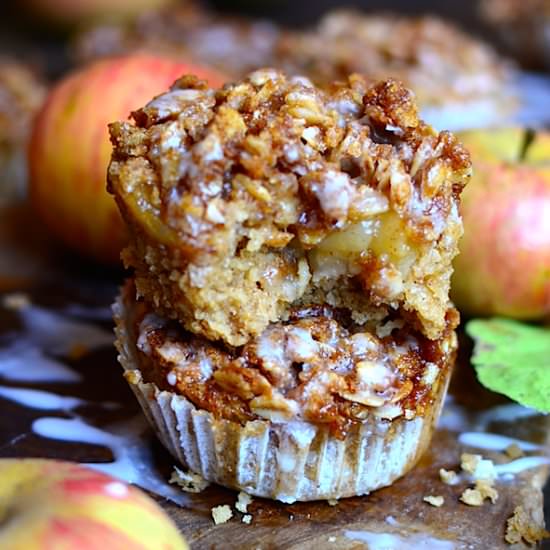 Oatmeal Apple Muffins