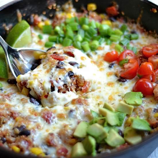 Quinoa Taco Skillet