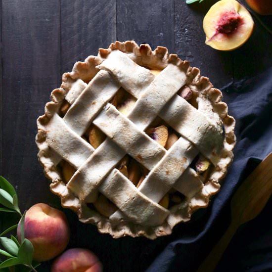 Gluten-Free Peach Pie