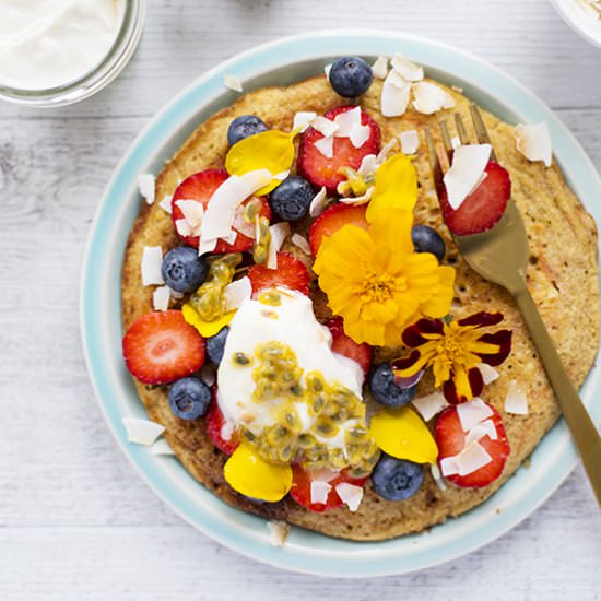 Carrot Cake Ricotta Pancake