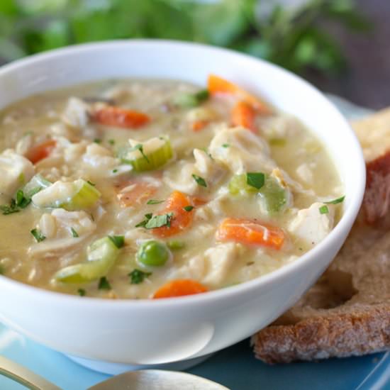 Creamy Chicken & Wild Rice Soup