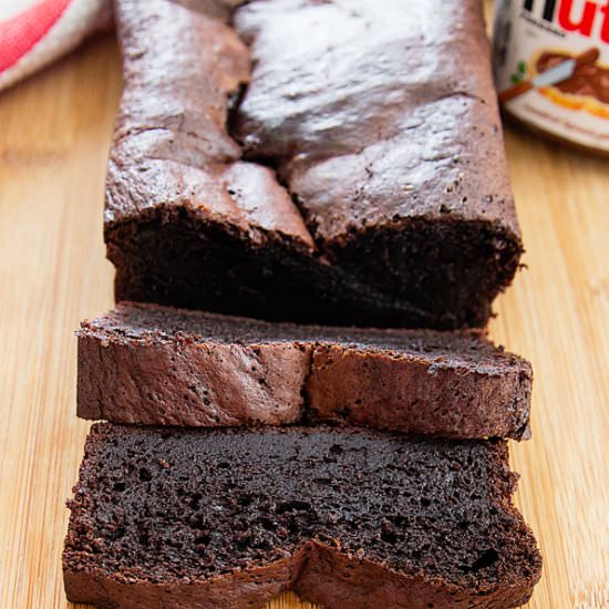 Flourless Nutella Banana Bread