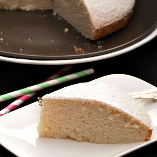 Water-based Vanilla Cake