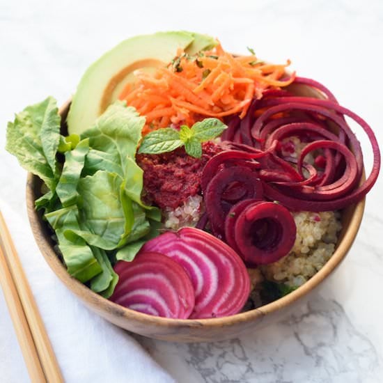 Quinoa Goddess Buddha Bowl