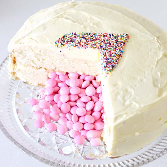 Gender Reveal Cake Tutorial