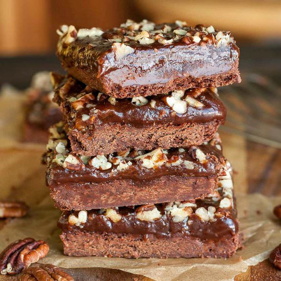 Salted Chocolate Caramel Bars