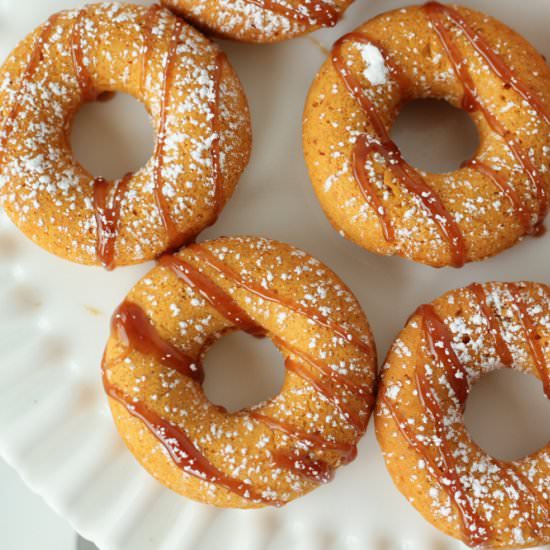 2 Ingredient Pumpkin Donuts