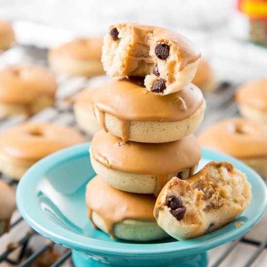 Baked Chocolate Chip Donuts