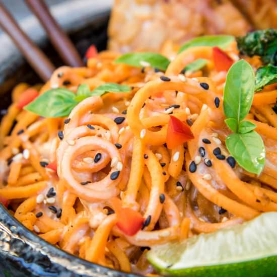 Creamy Sweet Potato Noodles