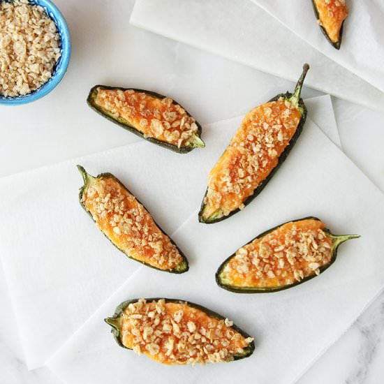 Mouth on Fire Jalapeño Poppers